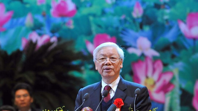 Tổng Bí thư Nguyễn Phú Trọng tái đắc cử trong Đại hội XII
