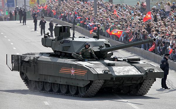 Siêu tăng Armata của Nga được cho là có thể robot hóa