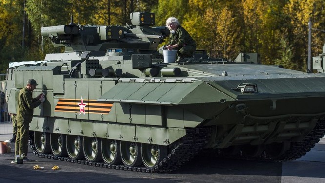 Nga đang thử nghiệm hàng chục xe chiến đấu trên nền tảng Armata
