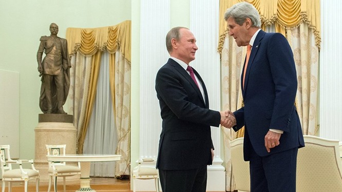 Ngoại trưởng Mỹ đã hội kiến ông Putin
