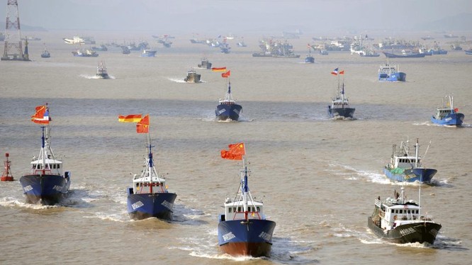 Hạm đội tàu cá Trung Quốc thường xuyên xâm phạm lãnh hải các nước láng giềng