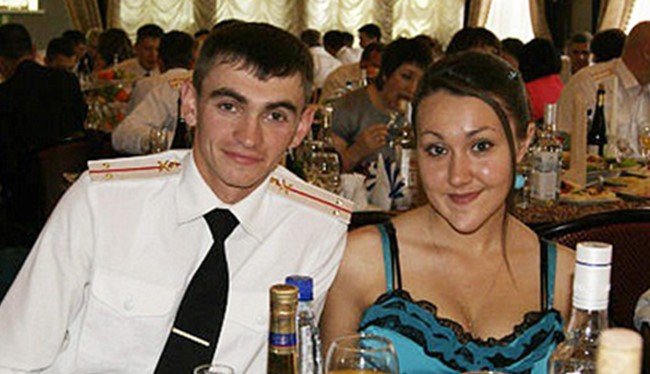 Vợ chồng trung úy Alexandr Prokhorenko