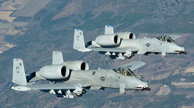 Chiến đấu cơ A-10C Thunderbolt của quân đội Mỹ