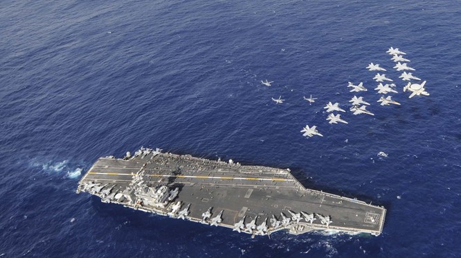 Mỹ có kế hoạch thường trực hai cụm tác chiến tàu sân bay Mỹ ở khu vực châu Á-Thái Bình Dương