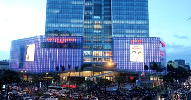 Lotte Mart Hà Nội Center. Ảnh: TL