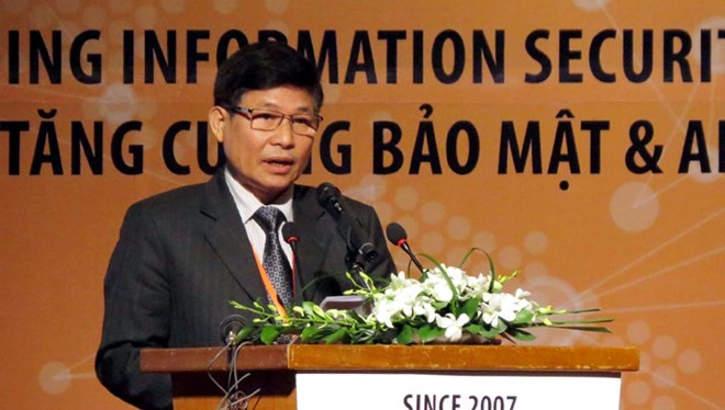Đại tá Nguyễn Văn Thỉnh, Phó Cục trưởng Cục An ninh mạng. (Nguồn: CTV/Vietnam+)