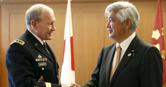 Mỹ thúc Nhật Bản mở rộng tuần tra tới Biển Đông
