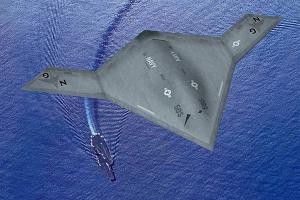 "Ma biển" X-47B của Mỹ sẽ được tiếp nhiên liệu trên không lần đầu. Ảnh: military.com