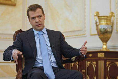 Thủ tướng LB Nga Dmitry Medvedev