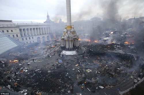 Chính biến Maidan không giúp Ukraine có một tương lai tươi sáng hơn. Ảnh: Reuters