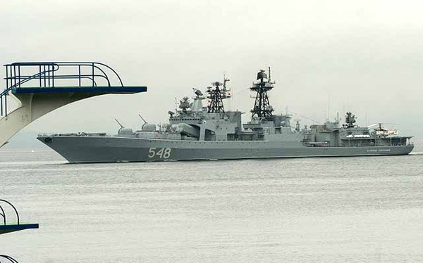 Một chiến hạm của hải quân Nga (Ảnh: Hải quân Nga)