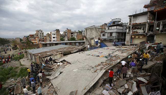 Nepal tan hoang sau động đất