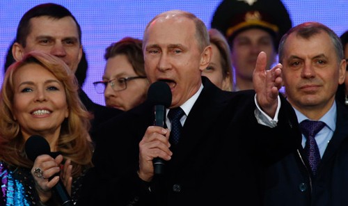Người dân Nga luôn đứng sau Tổng thống Vladimir Putin. Ảnh: Sputnik