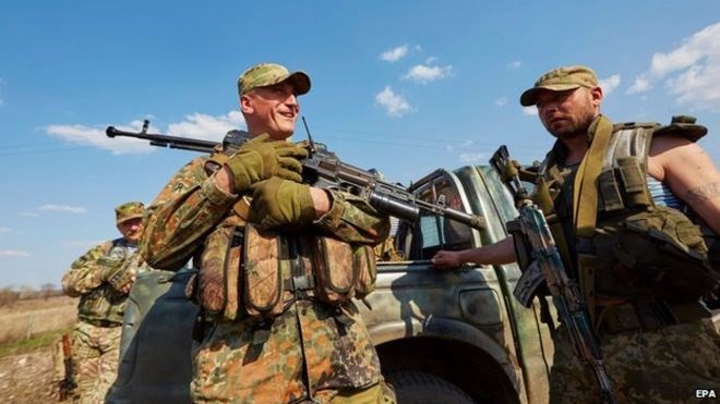 Quân chính phủ Ukraineở Lugansk