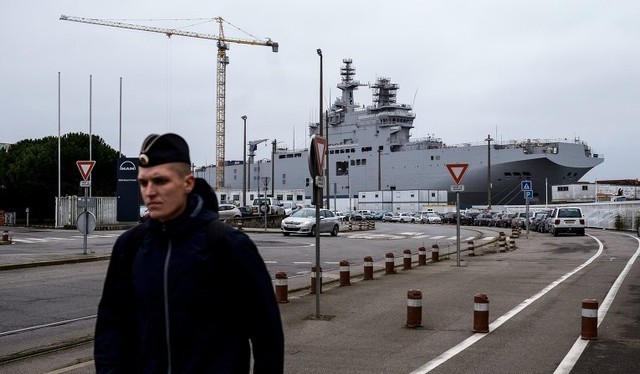 Hải quân Nga rời khỏi "Mistral"