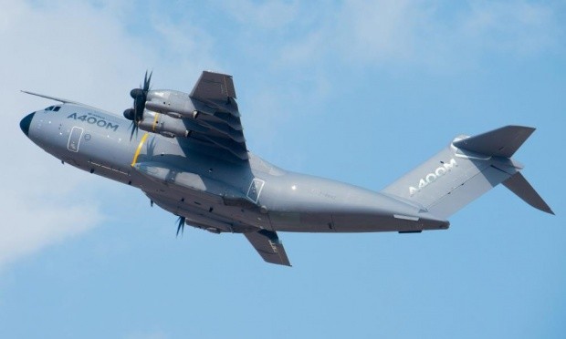 Máy bay vận tải quân sự Airbus A400M.