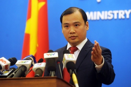 Ông Lê Hải Bình, phát ngôn viên Bộ Ngoại giao Việt Nam. Ảnh: Quý Đoàn