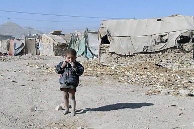 Một trại tị nạn ở Afghanistan. Ảnh: Diplomat