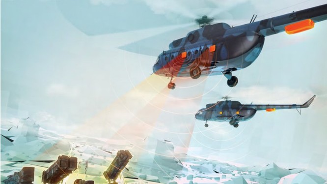 Trực thăng vận tải Mi-8 trang bị bộ khí tài tác chiến điện tử “bất khả xâm phạm”