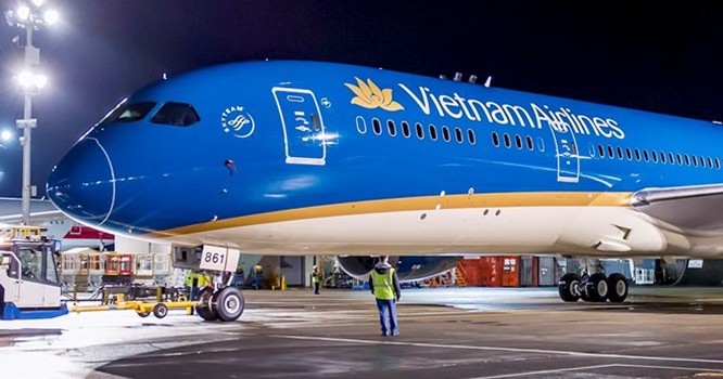 Chi tiết chiếc Boeing 787-9 của Vietnam Airlines