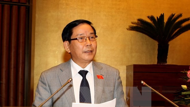 Chủ nhiệm Ủy ban Đối ngoại của Quốc hội Trần Văn Hằng. (Ảnh: Phạm Kiên/TTXVN)