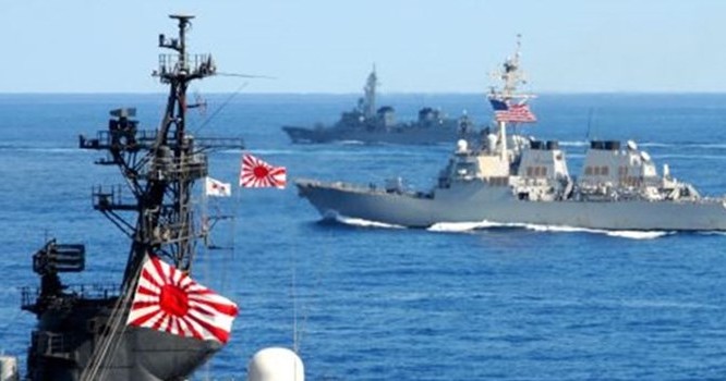 Tuần tới, Mỹ, Nhật và Philippines tập trận quy mô lớn trên Biển Đông