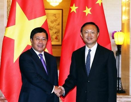 Việt, Trung trao đổi thẳng thắn về vấn đề Biển Đông