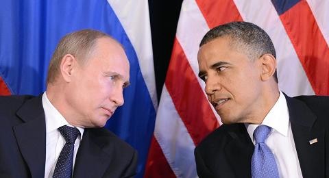 Hai nhà lãnh đạo Nga và Mỹ 