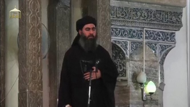 Abu Bakr al-Baghdadi - thủ lĩnh tối cao của IS - Ảnh: Reuters