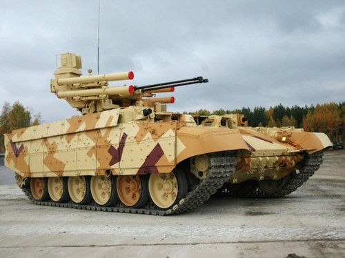 Xe chiến đấu hỗ trợ xe tăng BMPT-72