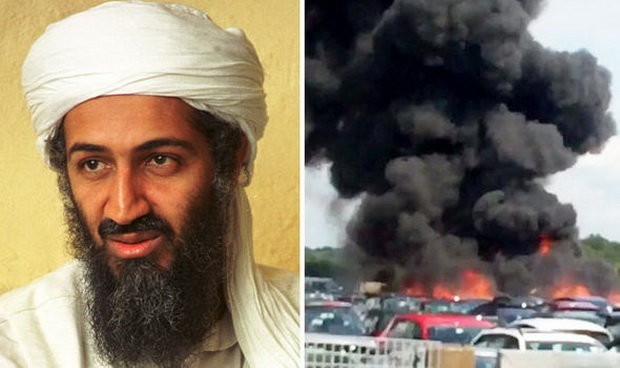 Mẹ kế và em gái ông trùm quá cố Osama bin Laden được cho là đã tử nạn trong vụ rơi máy bay ở Anh ngày 31-7 - Ảnh: ABC