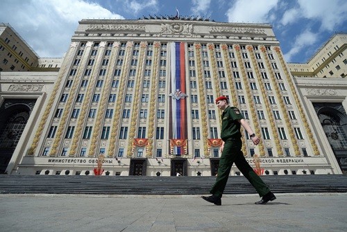 Tòa nhà Bộ Quốc phòng Nga. Ảnh: Ria Novosti