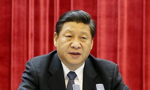 Chủ tịch Trung Quốc Tập Cận Bình. Ảnh: Xinhua