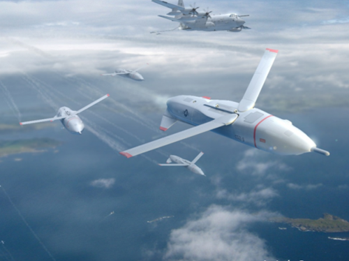Mô hình UAV phóng từ máy bay của DARPA