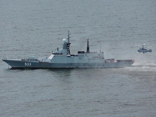 Tàu hộ tống Boykiy của hải quân Nga