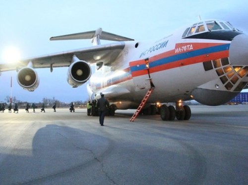 Nga đang nỗ lực giúp đỡ Syria qua đường hàng không