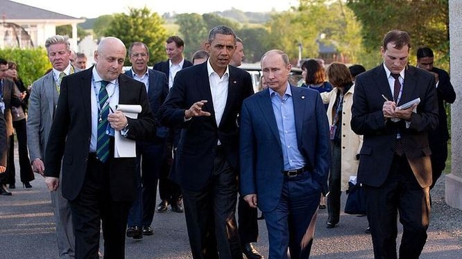 Barack Obama và Vladimir Putin