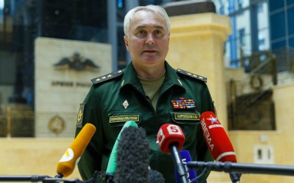 Cục trưởng cục điều hành tác chiến bộ tổng tham mưu Nga, thượng tướng Andrei Kartapolov