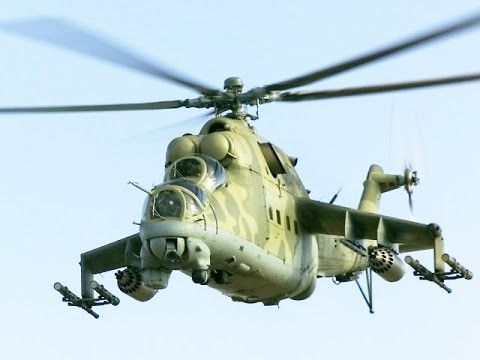 Cận cảnh Mi-24 không quân Nga yểm trợ quân đội Syria tấn công Palmyra