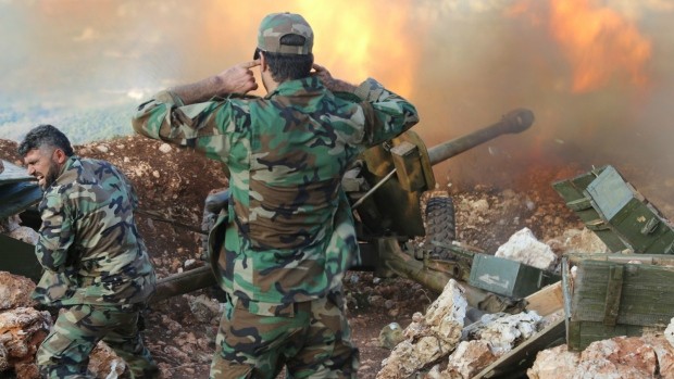 Clip: Quân đội Syria ồ ạt tấn công diệt khủng bố IS ở Homs