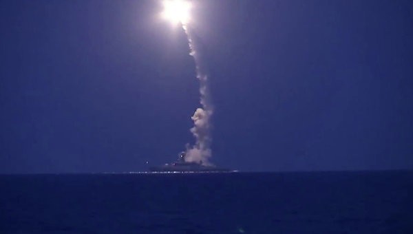 Hạm đội Caspian lại phóng tên lửa hành trình Kalibr vào căn cứ của IS 