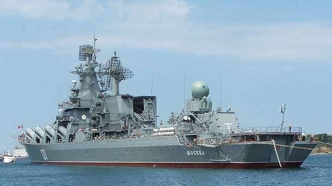 Tuần dương hạm Moskva sẽ "canh gác" không phận Latakia
