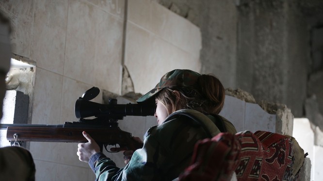 Cuộc chiến bắn tỉa và chống bắn tỉa ở Syria