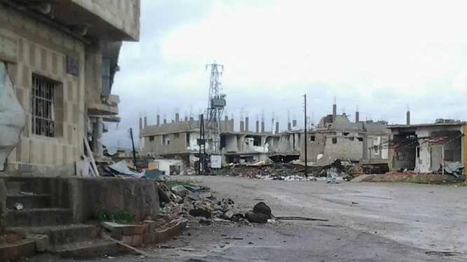 Quân đội Syria tấn công thành phố Nawa tỉnh Dara'a