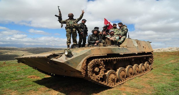 Bộ binh và không quân Syria phối hợp diệt nhiều tay súng khủng bố