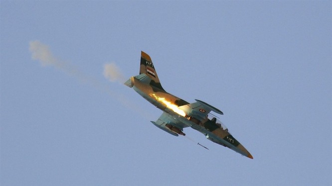 Không quân Syria săn lùng khủng bố ngoại vi Damascus