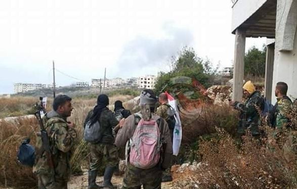 Lữ đoàn 103 tấn công các làng ngoại ô thị trấn Kinsibba, Latakia