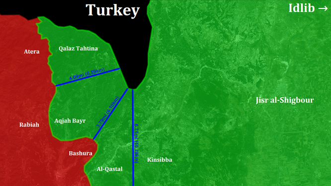 Lữ đoàn 103 chiếm làng Aras, còn 10 km đến biên giới Thổ Nhĩ Kỳ