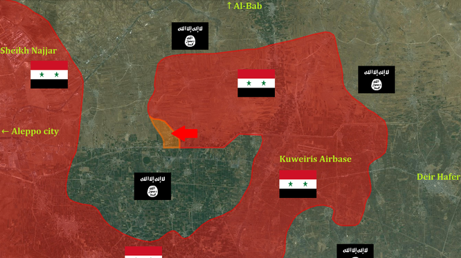 Lực lượng đặc biệt tinh nhuệ Tigers đánh chiếm làng Tayyibah Đông Aleppo