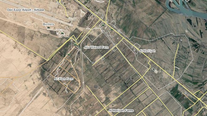 Quân đội Syria phản công tại sân bay quân sự Deiz Ez Zor